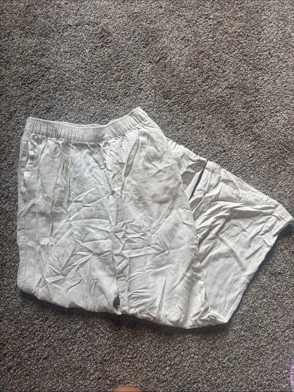 Light Gray Men's Casual Lounge Shorts